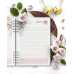 Agenda Floral Rosa