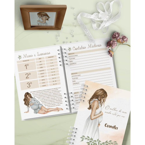 PLANNER GESTANTE A5 NEUTRA